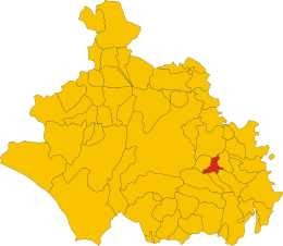 Vallerano - Localizazion