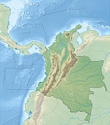 Carte de la Colombie