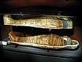 Sarcophage et momie, en bois peint, période tardive
