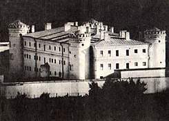 Пішчалаўскі замак у пачатку XX стагодзьдзя