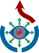 an eye in the Wikimedia Commons logo