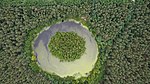 Аерофото озера Журавлиного поблизу міста Суми. Автор фото: Medoffer (CC BY-SA 4.0)