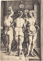 link=https://en.wikipedia.org/wiki/File:Albrecht Dürer, Four Naked Women, 1497, NGA 6580.jpg