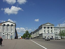 Röda torget i Kursk.