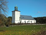 Nödinge kyrka i Nödinge-Nol. Invigd 1727.