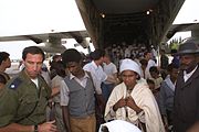 במהלך מבצע שלמה הועלו לישראל, החל מ-24 במאי 1991, כ-14 אלף יהודים מאתיופיה ב-36 מטוסים תוך 36 שעות.