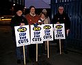 Image 52Public and Commercial Services Union members on strike in Manchester 2006.