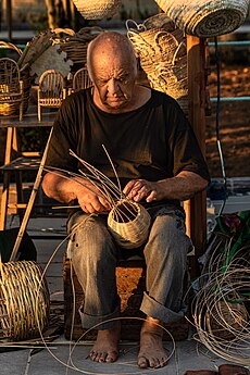 Traditional Maltese cane maker Photographer: Joseph Amodio