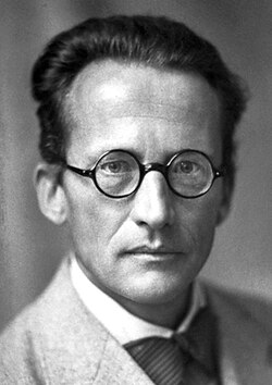 Портрет на Ервин Шрьодингер от 1933 г.