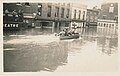 Flooded Main Street in Lock Haven, PA