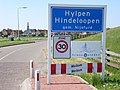 1.4 - 7.4: Tavla bilingua en neerlandais e fris a Hindeloopen en l'Ollanda.