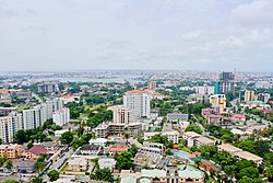 Ikoyi with Lekki in the background