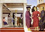 Piero della Francesca, la flagellation du Christ, 1445, Galleria Nazionale delle Marche d'Urbino.