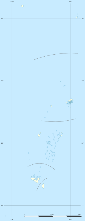 Uanukuhahaki Island is located in Tonga