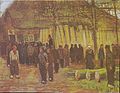 Tahta Mezatı ya da Kereste Satışı, suluboya, 1883, Kröller-Müller Müzesi, Otterlo, Hollanda (F1113)