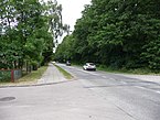 Part of Voivodeship Road no. 102. Crossing with Westerplatte street.