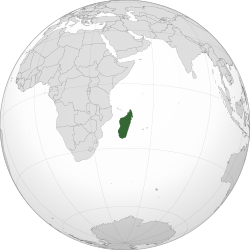 馬達加斯加的位置
