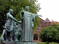 Statue of Alma Mater, Urbana-Champaign campus of the University of Illinois