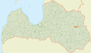 Берзпилсская волость на карте