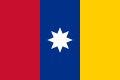 Civil ensign of Republic of New Granada (1834-1858) and Granadine Confederation (1858-1861)