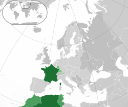 Location of Francijas Pagaidu valdība