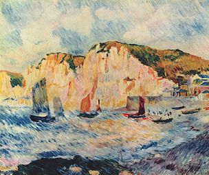 Auguste Renoir, Mer et bateaux (1883).