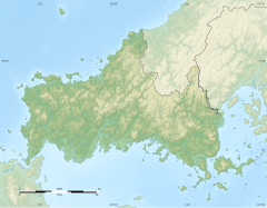 前島の位置（山口県内）