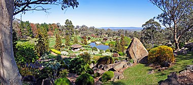 Cowra's Japanese garden is the largest of its kind in the southern hemisphere