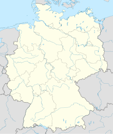 Гадамар. Карта розташування: Німеччина