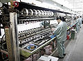 Filadura industriala de la seda en China (Suzhou)