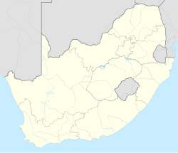 維吉尼亞在南非的位置