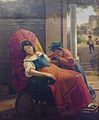 Femme assassinée (vers 1824, huile sur toile, musée des beaux-arts de Quimper)