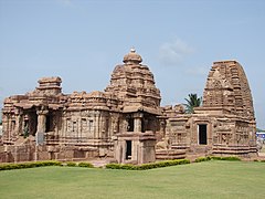 Mallikarjuna temple and Kashi Vishwanatha temple at Pattadakal, North Karnataka.