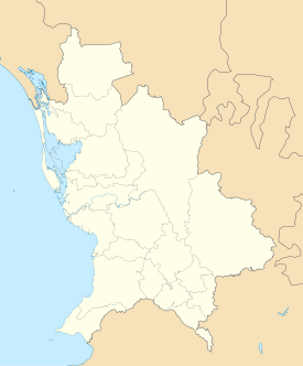 Compostela ubicada en Nayarit