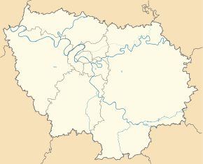 Савиньи-сюр-Орж картада