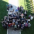 Gruppo di partecipanti della itWikiCon 2017 a Trento