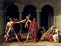 Néoclassicisme Le Serment des Horaces Jacques-Louis David