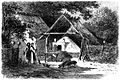 Cuptor ţărănesc de curte în județul Argeș, 1860.