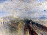 J.M.W.ターナー、雨、蒸気、速度――グレート・ウェスタン鉄道（1844年）