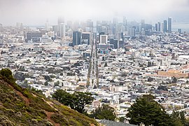 San Francisco (CA, USA), Twin Peaks, Blick auf Downtown -- 2022 -- 3050.jpg