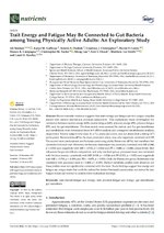 Thumbnail for File:Trait Energy and Fatigue May Be Connected to Gut Bacteria among Young Physically Active Adults - An Exploratory Study.pdf