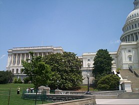 Senate side of the capitol hill