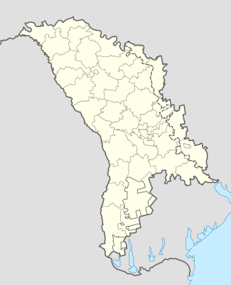 Національний дивізіон Молдови 2007—2008. Карта розташування: Молдова