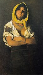 Nicolae Grigorescu: Gypsy from Boldu (1897), Palau de la Cultura de Iași