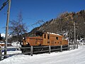 29.1 - 4.2: La locomotiva electrica Ge 6/6 I 407 da la Viafier retica, uss in monument istoric a Bravuogn.