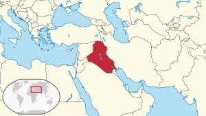 Ирак на карте