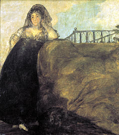 Une manola : Léocadie Zorrilla, des Peintures noires (1819-1823)