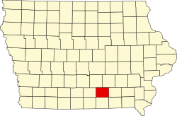 Koartn vo Monroe County innahoib vo Iowa