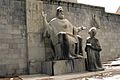 Statue of Saint Mesrop Mashtots, who created the Armenian alphabet in 404-406 AD.