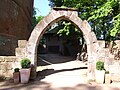 An archway at Berwartstein Castle
